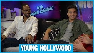 GANG RELATED's RZA & Ramon Rodriguez on Fave Heroes & Villains
