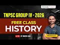 TNPSC GROUP IV 2026 FREE CLASS HISTORY BY SUBBARAJA