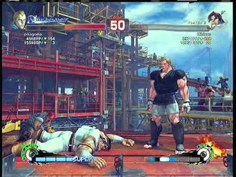 SSF4AE:  Abel (pikagoma)  vs. T.Hawk (Hibisan)  SD