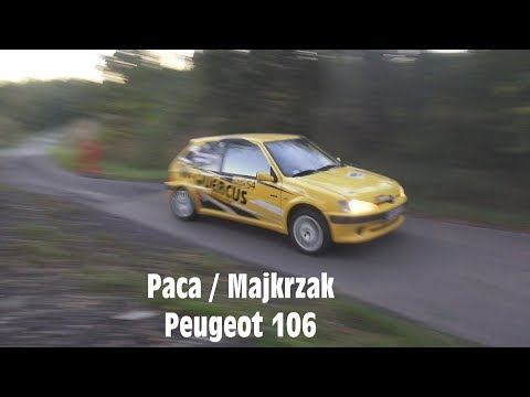 5 Runda RPŚ 2018 - Mszana - Maciej Paca / Agata Majkrzak - Peugeot 106
