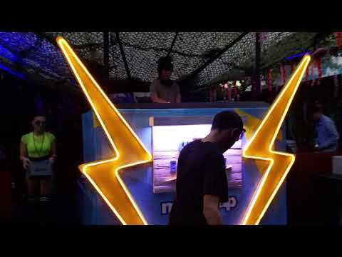 "Stranger" by No Mana feat. Jantine_2019 @ Corona Electric Beach X Mau5trap (Art Basel Miami 2019)