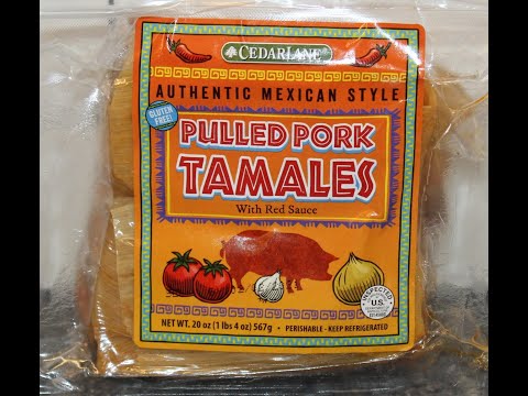 Cedar Lane Pulled Pork Tamales with Red Sauce Review