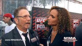 Ronnie (The Limo Driver) Mund from Howard Stern Show on UFC on FOX Red Carpet