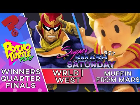 Super Smash Saturday #27 - WRLD | WEST vs Muffin From Mars / Winners Quarters