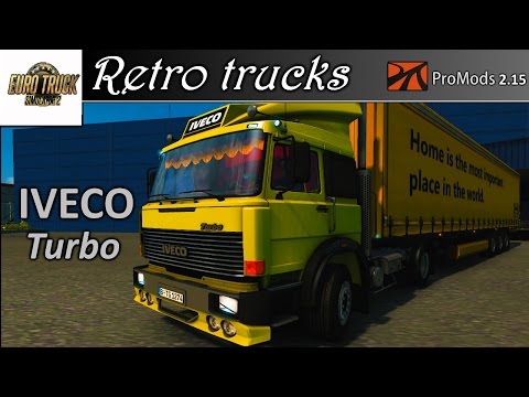 ETS2 - Retro Trucks - Iveco Turbo - Życzenia Noworoczne