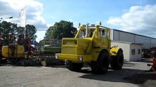 preview picture of video 'K 701 Kirovets Schlepper Traktor Russisch 12 Zylinder'