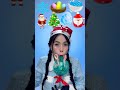 Random Christmas Food ASMR Mukbang 3 ️ Shorts Mukbang Asmr Eating