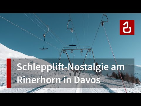 Nülli | Skilift-Dinosaurier am Rinerhorn in Davos