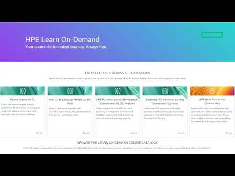 Features of HPE Machine Learning Development Environment Software