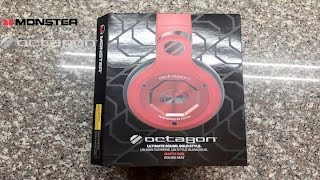 Video thumbnail for MONSTER OVER EAR-OCTAGON MATTLE RED HEADPHONES REVIEW 2016 by RANDOM JAGUAR
