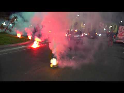 Il Crotone ritorna in Serie A: fuochi d'artificio in Piazza Pitagora 24 luglio 2020