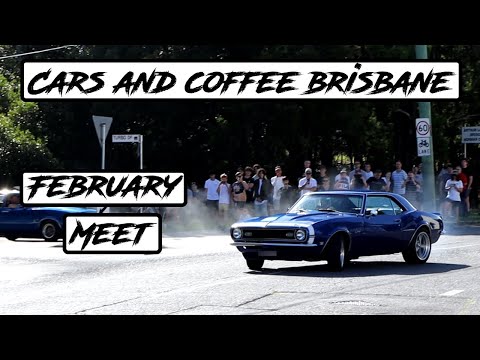 Modified Cars Leaving Cars And Coffee Brisbane February Meet | Epic Skids, Burnouts And Loud Cars!