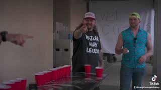 White trash birthday bash #basementbar #birthdaypartyideas #bullriding #beer #drinkchamps #redneck