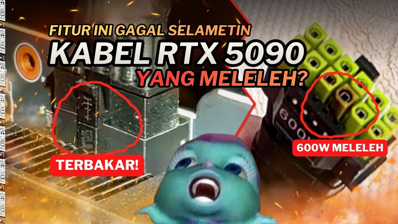 🔴 Live Stream #357 Konektor RTX 5090 Meleleh Lagi, Apakah Solusi Anti-Melting Belum Efektif?
