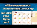 Build A Complete Restaurant POS Desktop App With Net MAUI XAML SQLite Net 8 By Abhay Prince