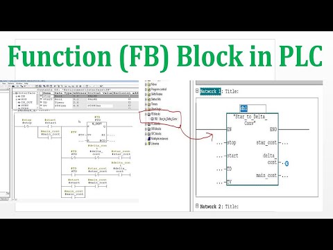 Function Block (FB) in PLC || How To Create Function Block in PLC