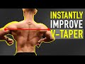 3 EASY Steps to FORCE V-Taper GROWTH | Instantly Become More Aesthetic