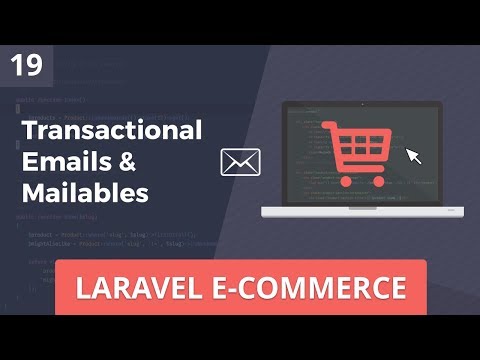 Laravel E Commerce Transactional Email Part 19
