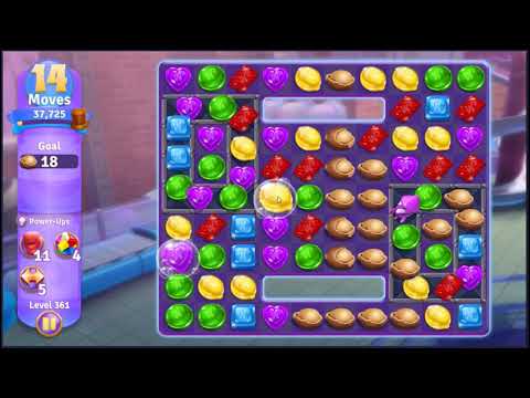 Wonka's World of Candy Level 361 - NO BOOSTERS + FULL STORY 🍫 | SKILLGAMING ✔️