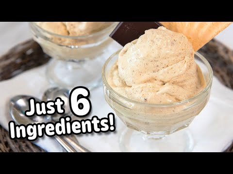 Brown Bread Ice Cream Recipe - Made in an Ice Cream Maker #Ad