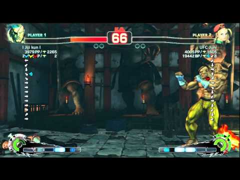 l Jiji kun l (Sagat) Vs. UFC Juni (Cammy)