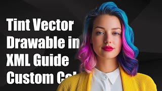 Download the video "How to Tint VectorDrawable in XML: A Guide to Drawable Resource Customization"