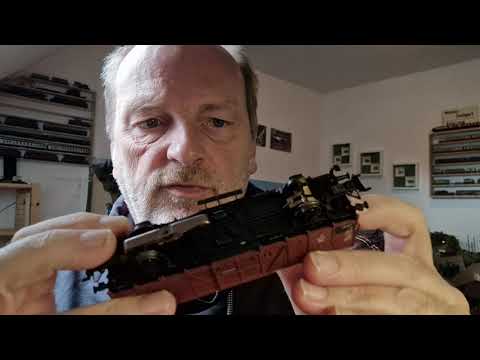 ( Episode 34 ) Licht an für Güterwagen und mit der Lollo auf der Anlage unterwegs.