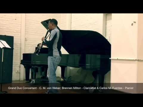Duo Concertante featuring Carlos M. Fuentes - Pianist & Brennen Milton - Clarinetist
