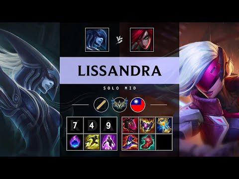 Lissandra Mid vs Katarina - TW Challenger Patch 25.12