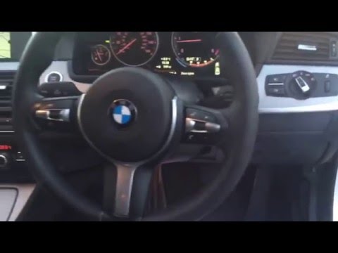 BMW 520D M SPORT IN WHITE FOR SALE