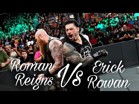 Roman Reigns vs Erick Rowan Full Match Smack Down