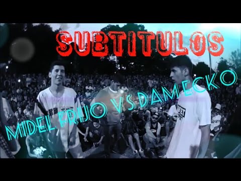 MIDEL FRIJO VS DAM ECKO // LETRA // QUINTO ESCALÓN