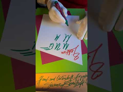 Unterschrift-Coaching Vorschlag U (Lection 8 von  31)