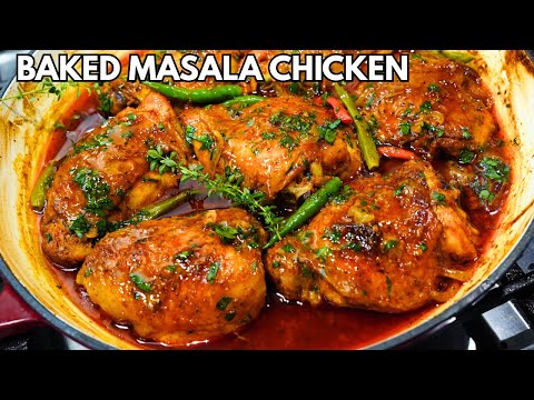 Baked Tandoori Chicken Thighs