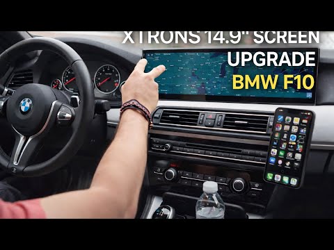 XTRONS 14.9" Screen Upgrade Head Unit BMW F10 M5 Overview