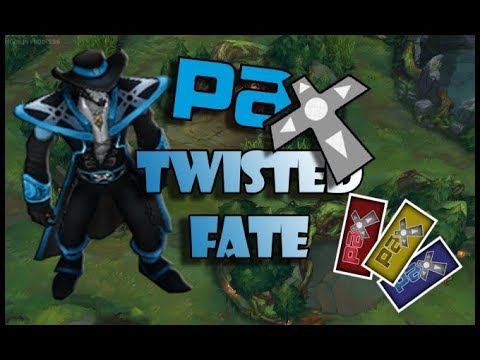 PAX TWISTED FATE SKINSPOTLIGHT RAREST SKIN IN GAME