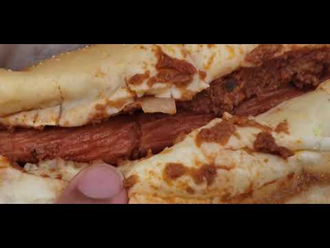 Double Dog at Ann's Dari Creme Michigan Fromage Style - Food Close Ups #2