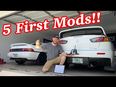 Top 5 First Evo X Upgrades