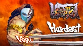Ultra Street Fighter IV - Vega Arcade Mode (HARDEST)