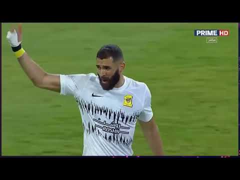 Karim Benzema Debut for Al Ittihad - assist and goal