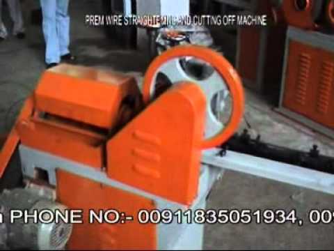PREM WIRE STRAIGHTENING AND CUTTING OFF MACHINE