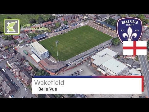Belle Vue | Wakefield Trinity Wildcats | Google Earth | 2016