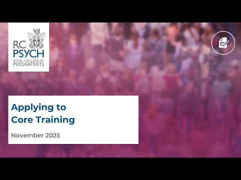 Applying To CT1 Webinar - 6 November 2025