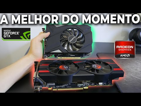 QUAL A PLACA DE VÍDEO DO MOMENTO PRA JOGOS? GTX 1650 SUPER VS. RX 580