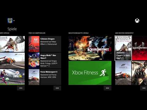 Microsoft Xbox One Walkthrough und FIFA 14 Game Review
