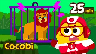 Earth Day Songs for Kids🌍Animal Rescue Team, Unique Animals Songs and More! | Cocobi