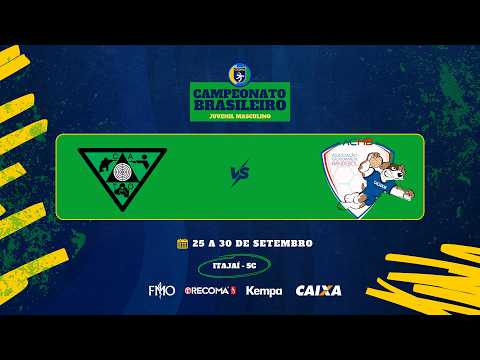 Campeonato Brasileiro Juvenil Masculino: Cahan-AL - Caçador-SC [TRANSMISJA, LIVE]