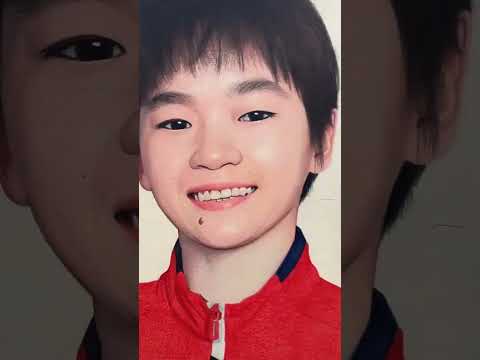 一位來自偏遠農村的女孩耗時六天時間，畫的奧運冠軍全紅嬋，叔叔阿姨如果覺得我畫得好，請給我點贊哦#全紅嬋 #畫畫 #手藝人