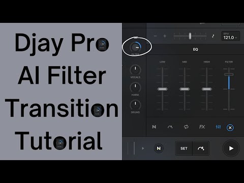 Djay Pro  Filter Transition Tutorial