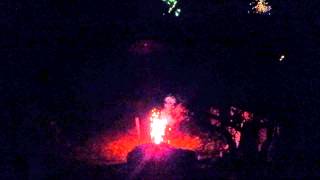 preview picture of video 'Feuerwerk �ber Peggau Silvester 2011/12'